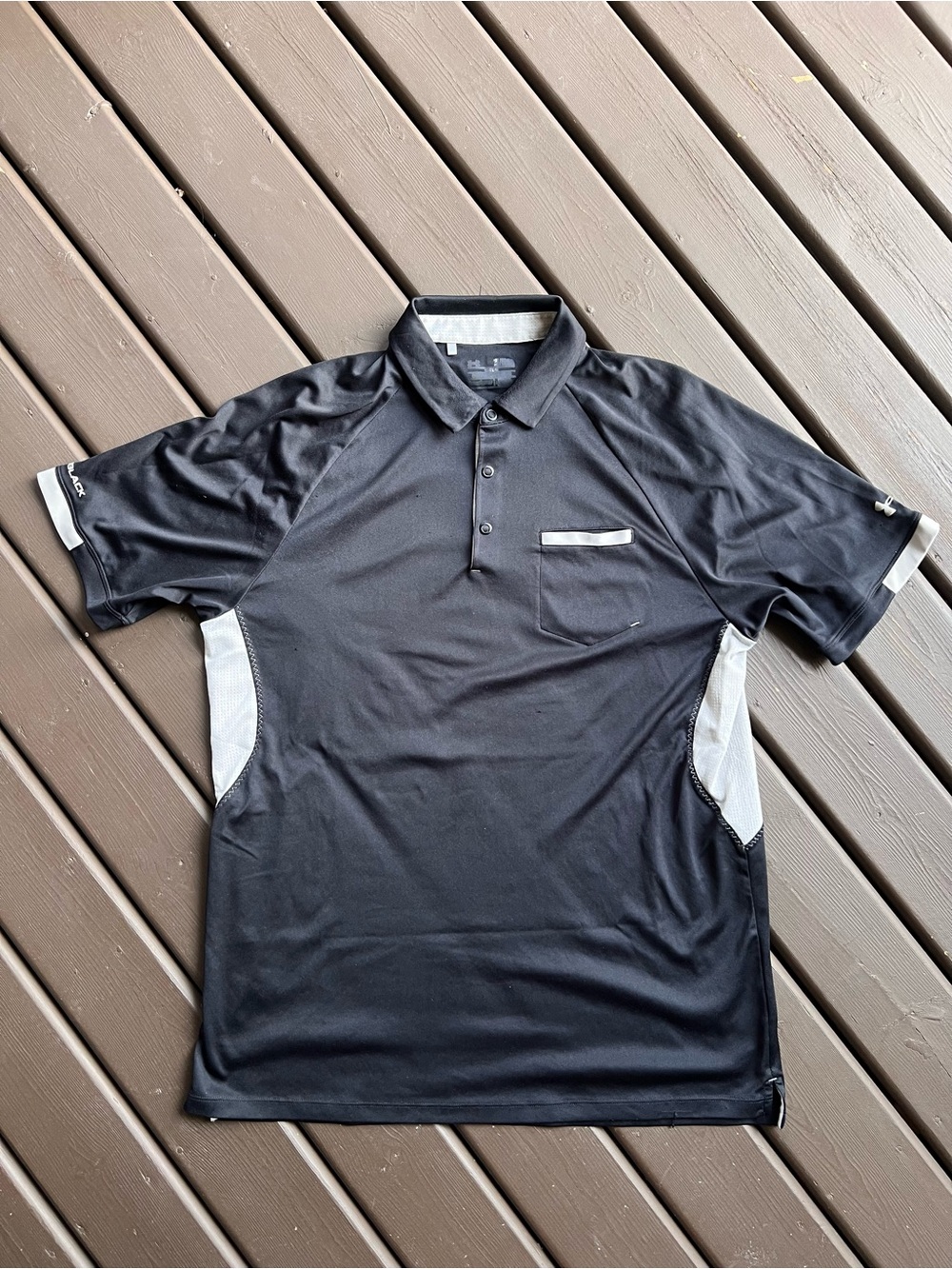 Men’s Under Armour Black Polo
